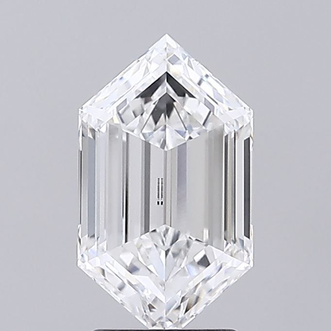 2.45 ct lab-grown Hexagonal Diamond