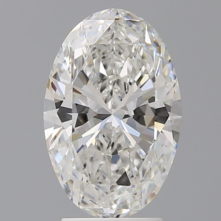 3.08 ct. oval Lab Grown Diamond front image