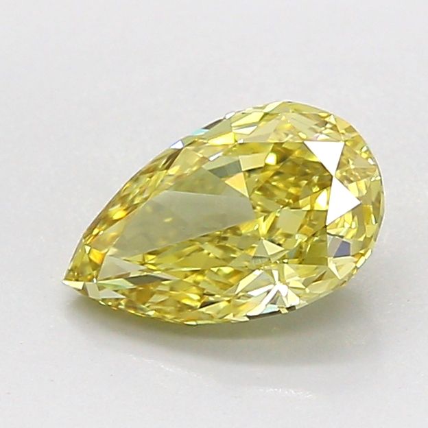 1.02 CT Fancy Intense Yellow PEAR