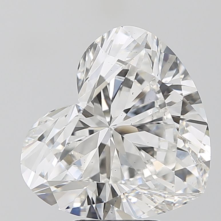 6.10 ct. heart Lab Grown Diamond front image