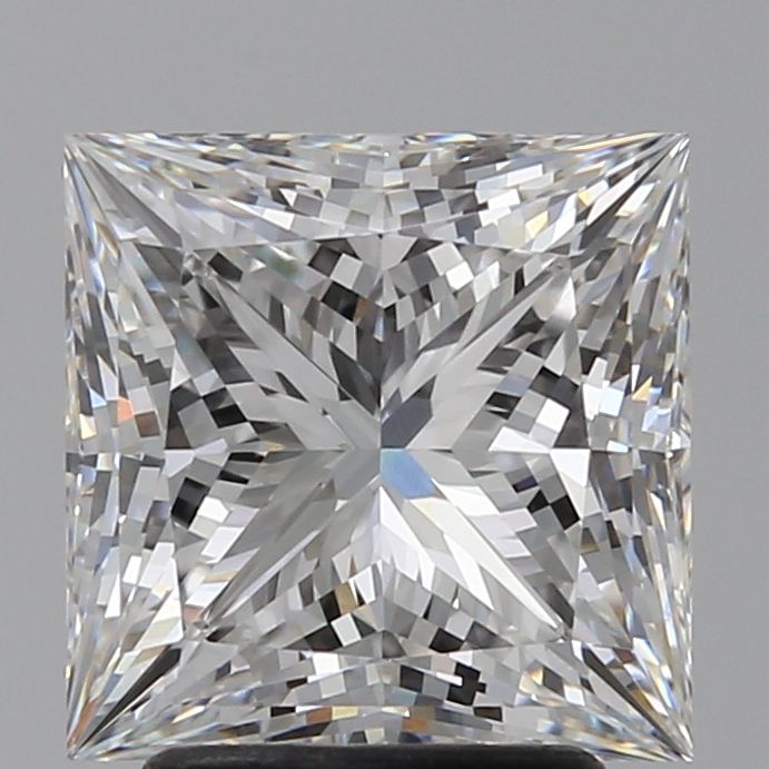 3.02 ct. princess Lab Grown Diamond front image