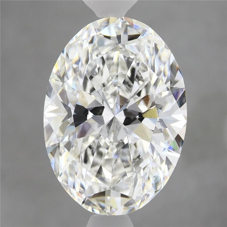 4.54 ct. oval Lab Grown Diamond front image