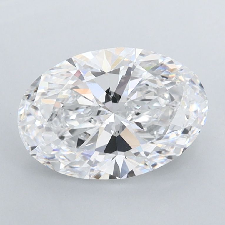 1.30 ct. oval Lab Grown Diamond front image
