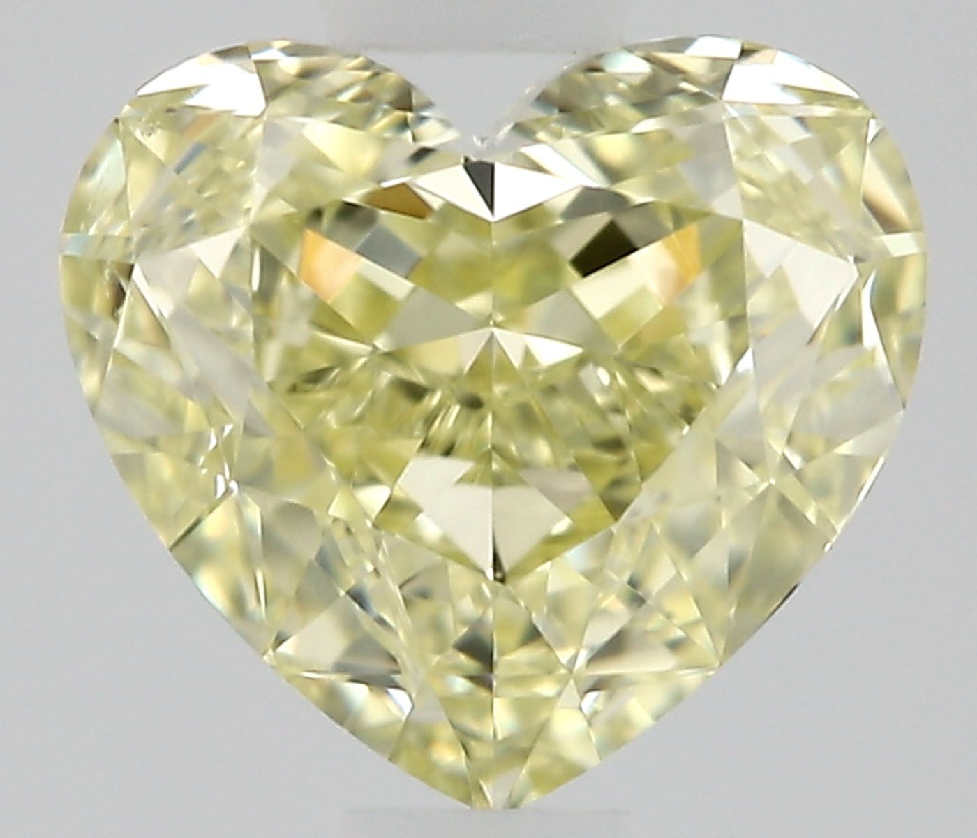 Diament 0.75 ct Fancy Light Yellow/IF