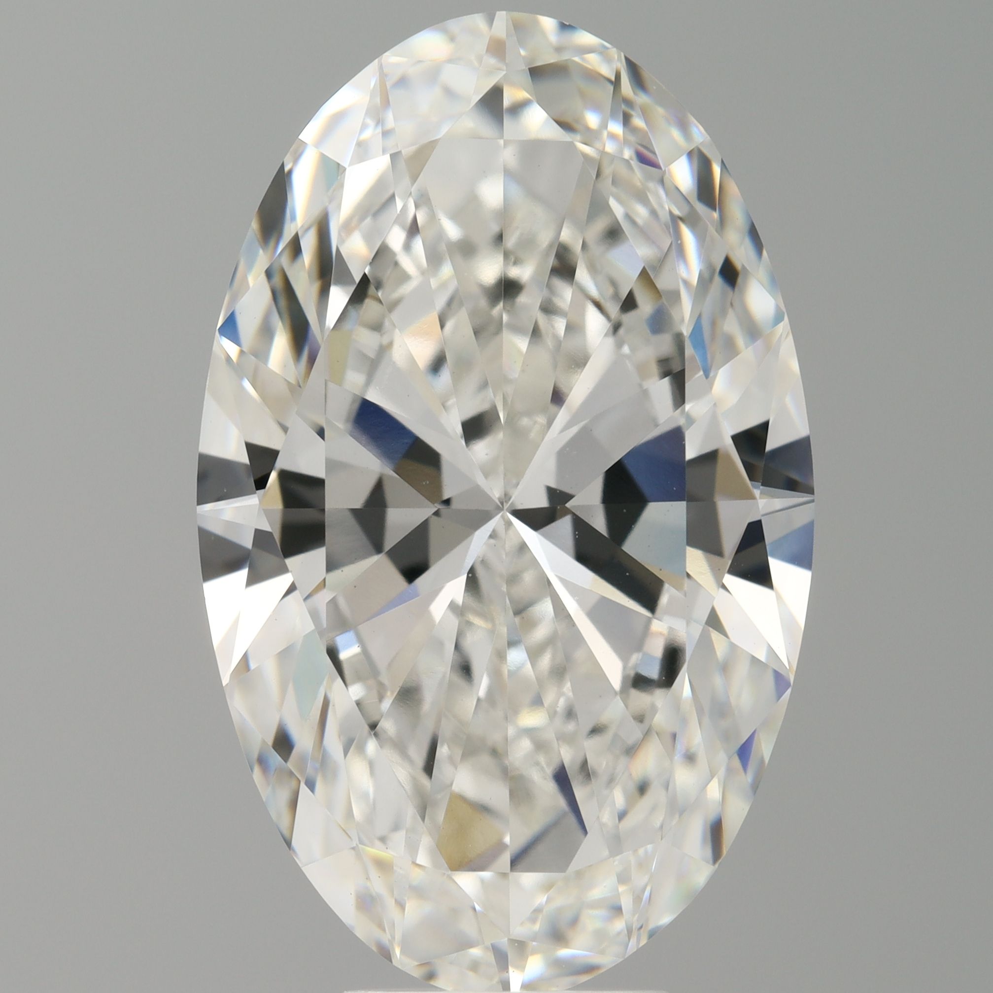 8.04 ct. oval Lab Grown Diamond front image
