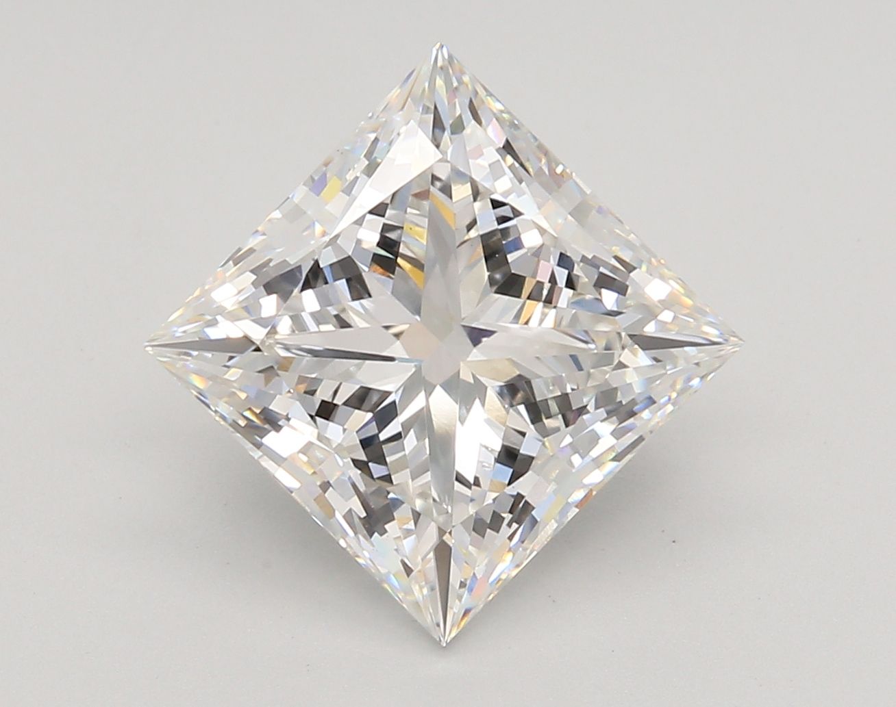 5.59 ct. princess Lab Grown Diamond front image