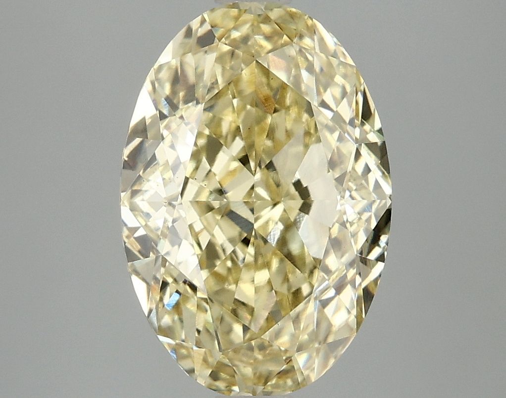 4.10 ct. oval Lab Grown Diamond front image
