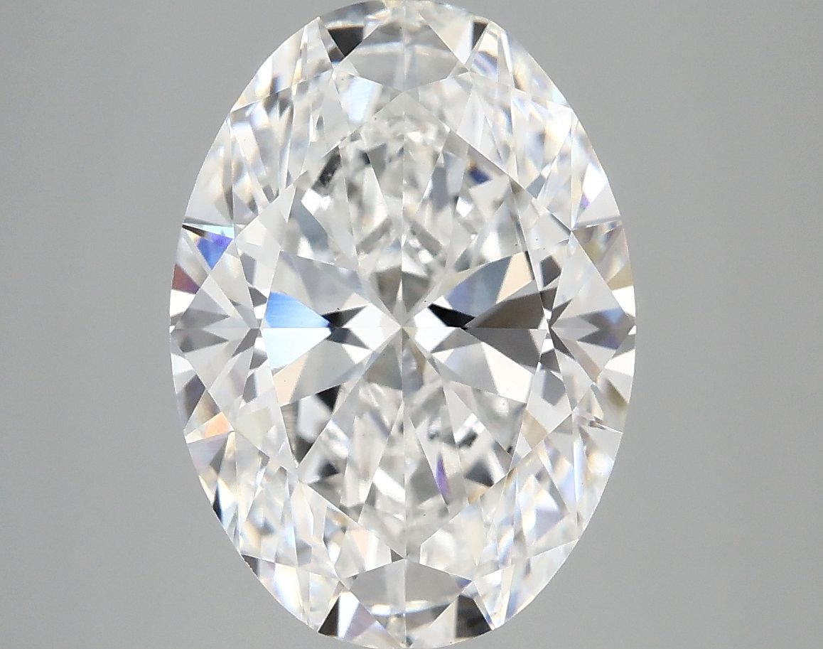 5.04 ct. oval Lab Grown Diamond front image
