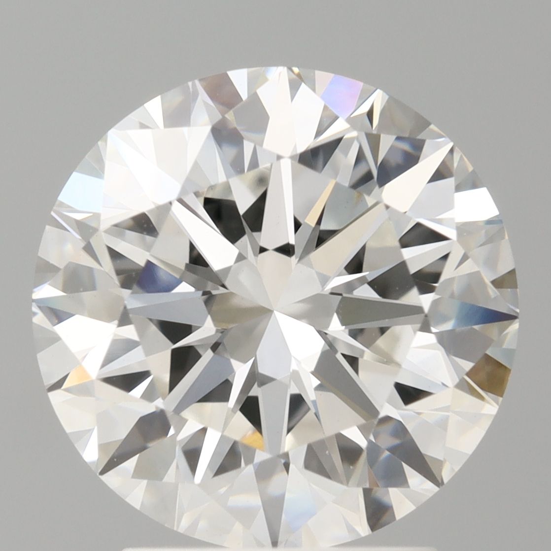 2.97 ct. round Lab Grown Diamond front image