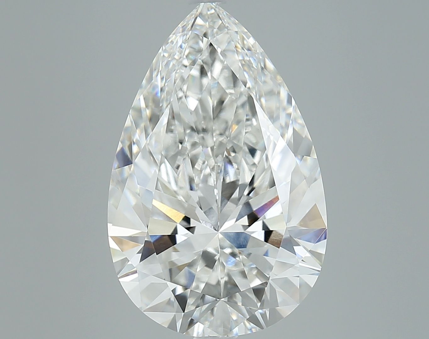 8.02 ct. pear Lab Grown Diamond front image