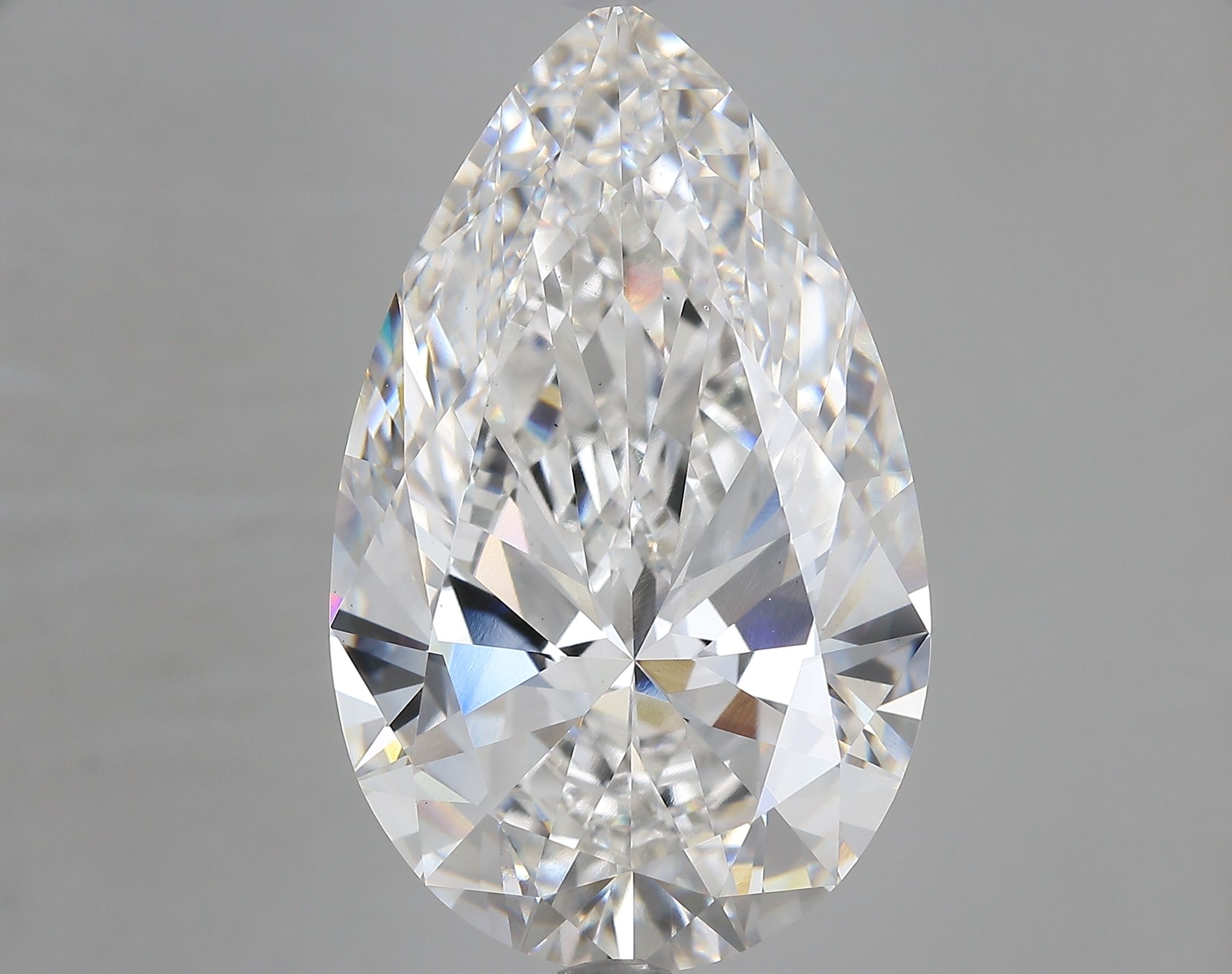 21.05 ct. pear Lab Grown Diamond front image