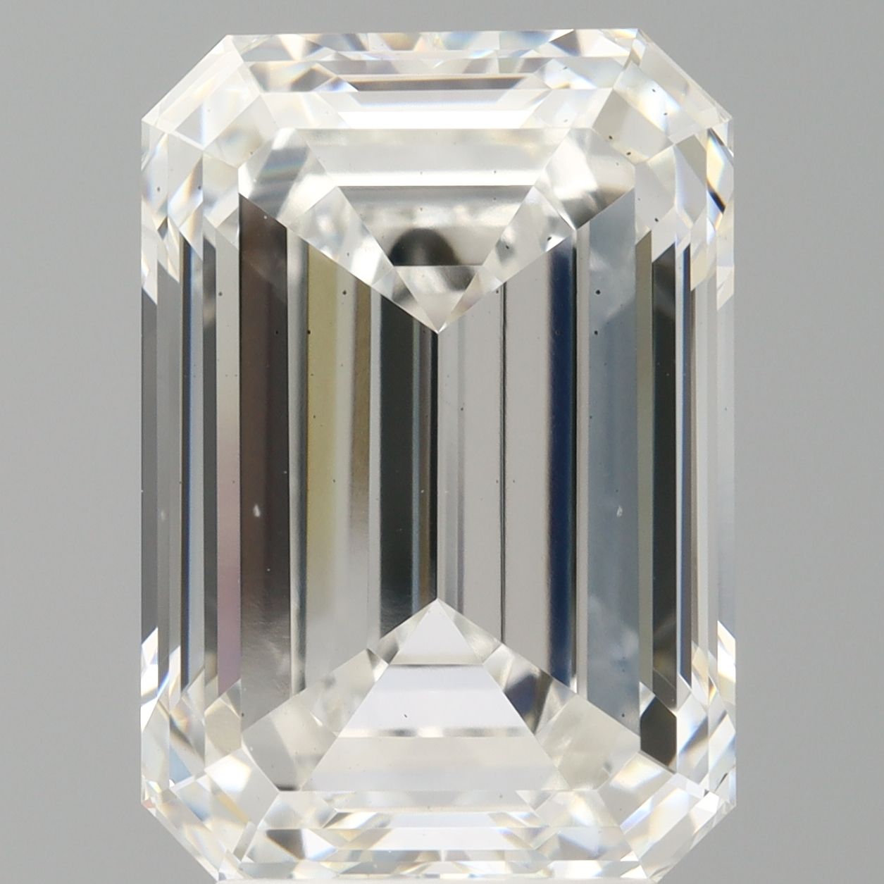 4.55 ct. emerald Lab Grown Diamond front image