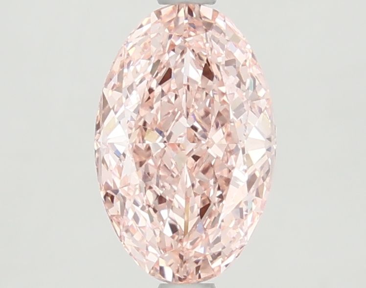 1.45 CT Fancy Vivid Pink OVAL