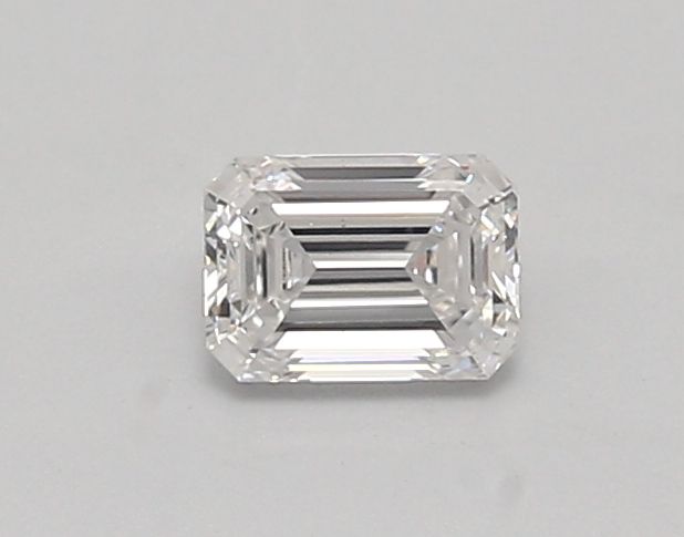 0.65 ct. emerald Lab Grown Diamond front image