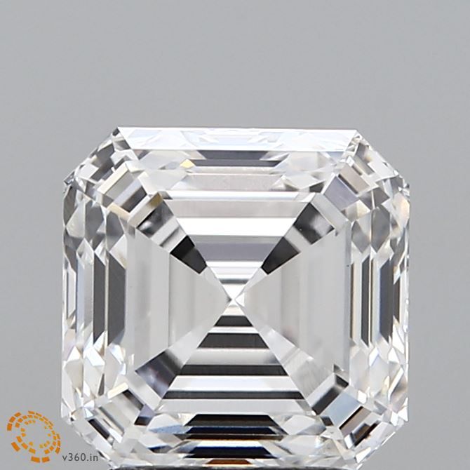 2.83 ct. asscher Lab Grown Diamond front image