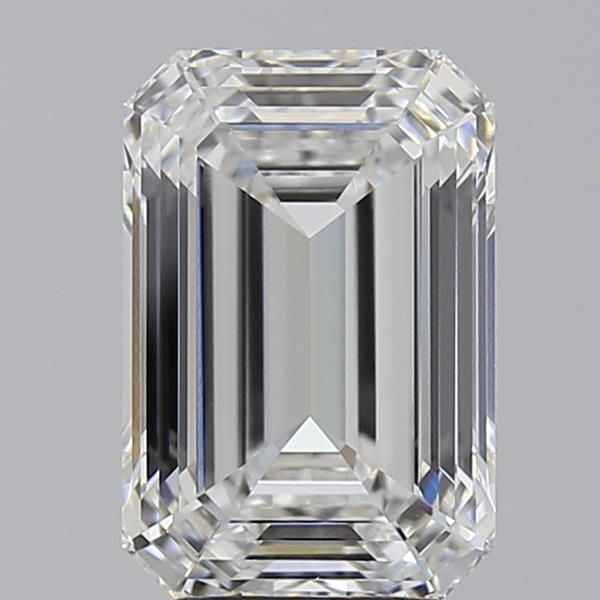 3.95 ct. emerald Lab Grown Diamond front image