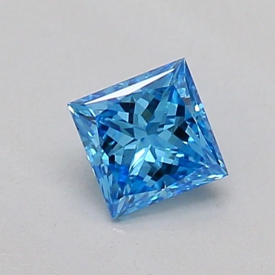 0.22 CT Fancy Vivid Blue PRINCESS