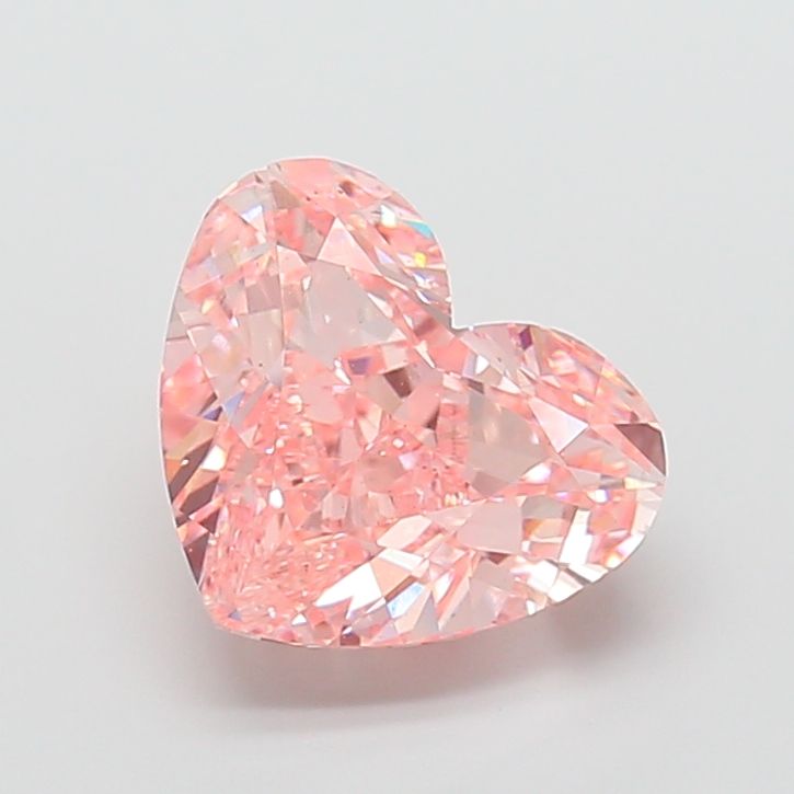 7.59 ct. heart Lab Grown Diamond front image