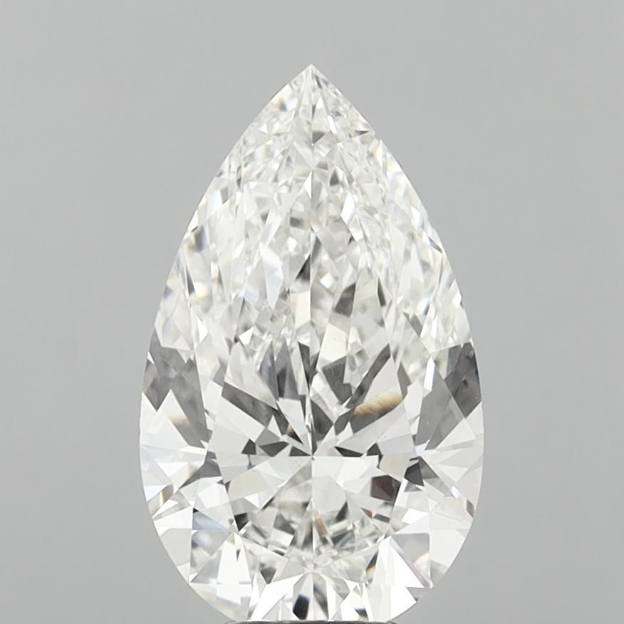 6.02 ct. pear Lab Grown Diamond front image