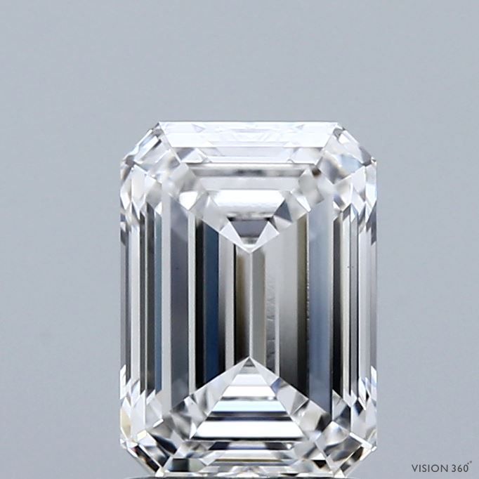 1.66 ct. emerald Lab Grown Diamond front image