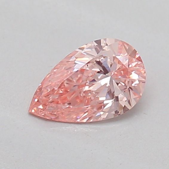 0.21 CT Fancy Vivid Pink PEAR