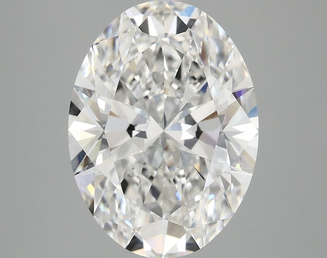 3.91 ct. oval Lab Grown Diamond front image