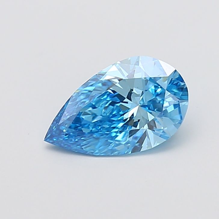 1.55 CT Fancy Vivid Blue PEAR