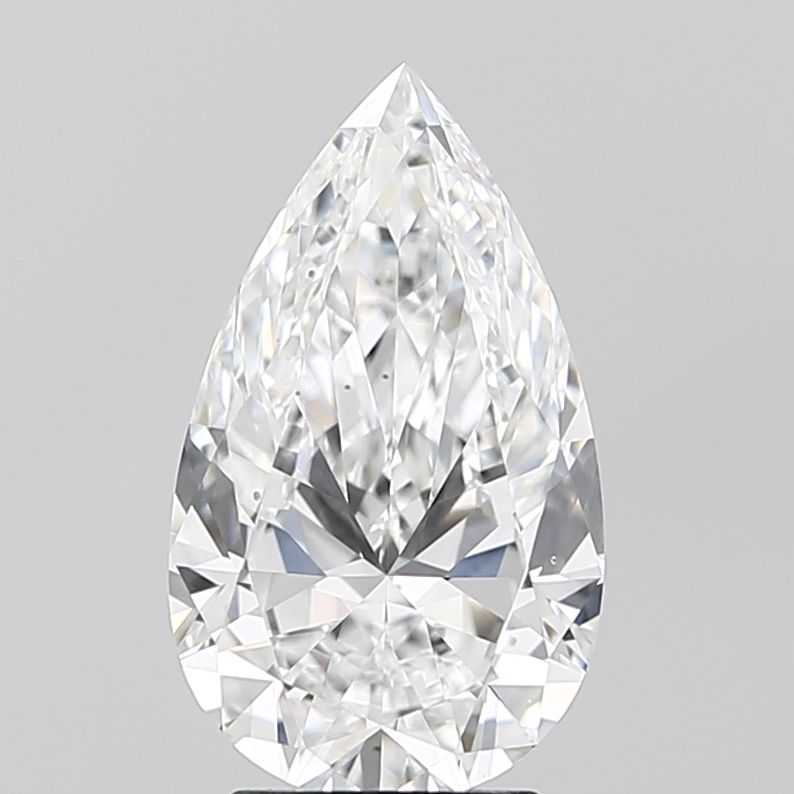 3.02 ct. pear Lab Grown Diamond front image