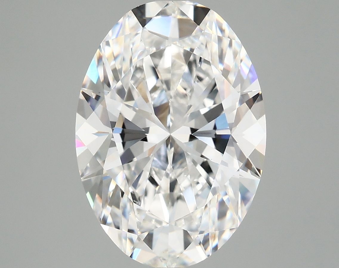 5.05 ct. oval Lab Grown Diamond front image