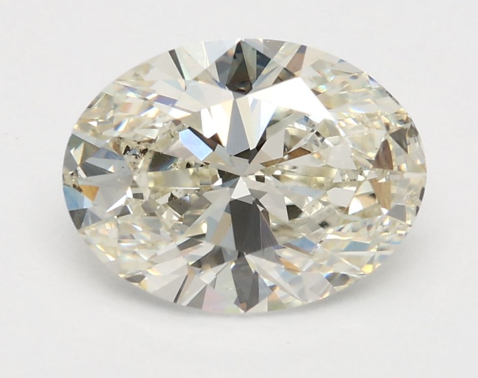2.01 ct. oval Lab Grown Diamond front image