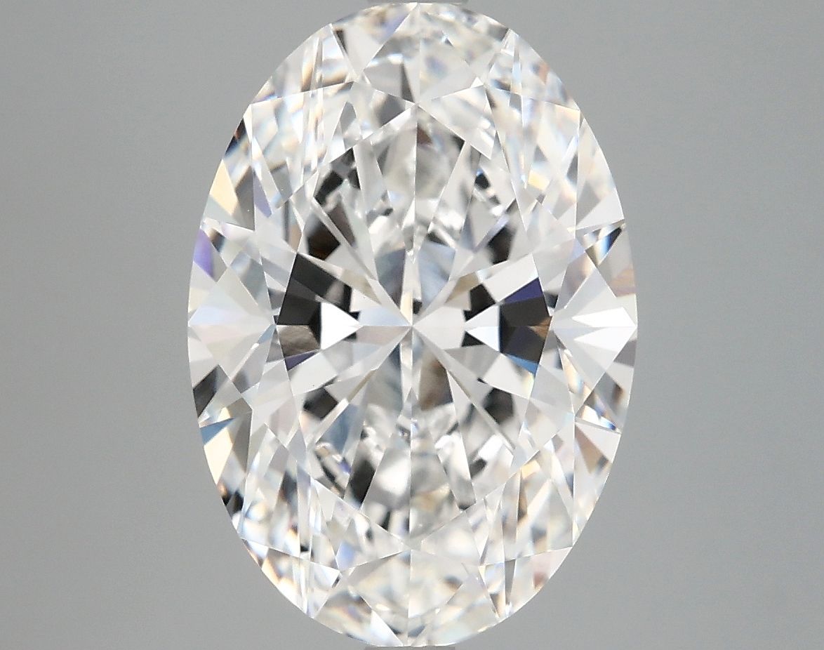 5.09 ct. oval Lab Grown Diamond front image