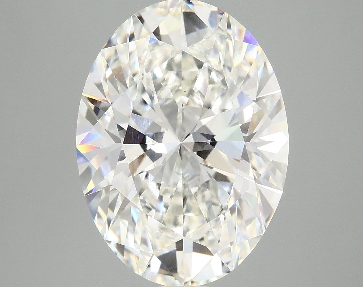 5.09 ct. oval Lab Grown Diamond front image