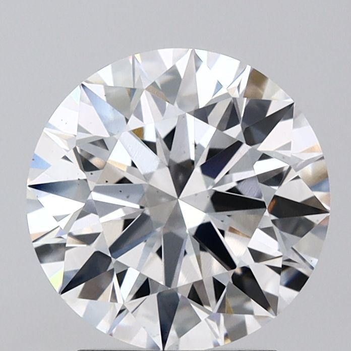 2.56 ct. round Lab Grown Diamond front image