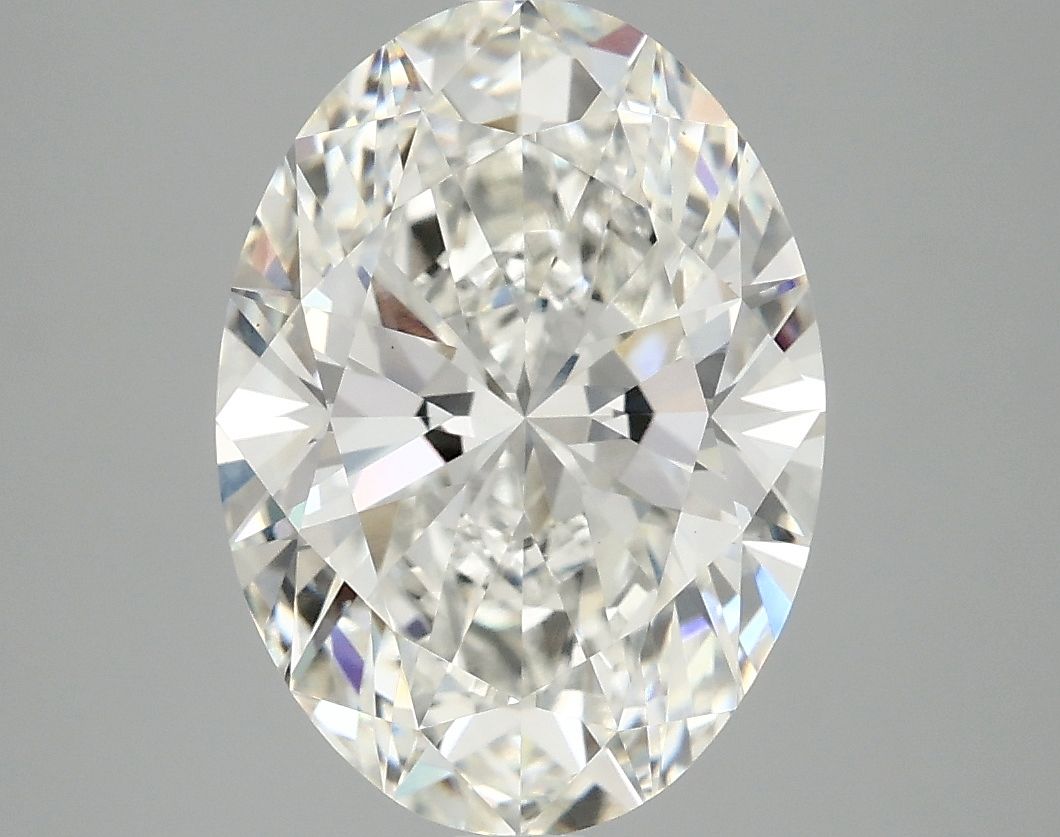 4.08 ct. oval Lab Grown Diamond front image