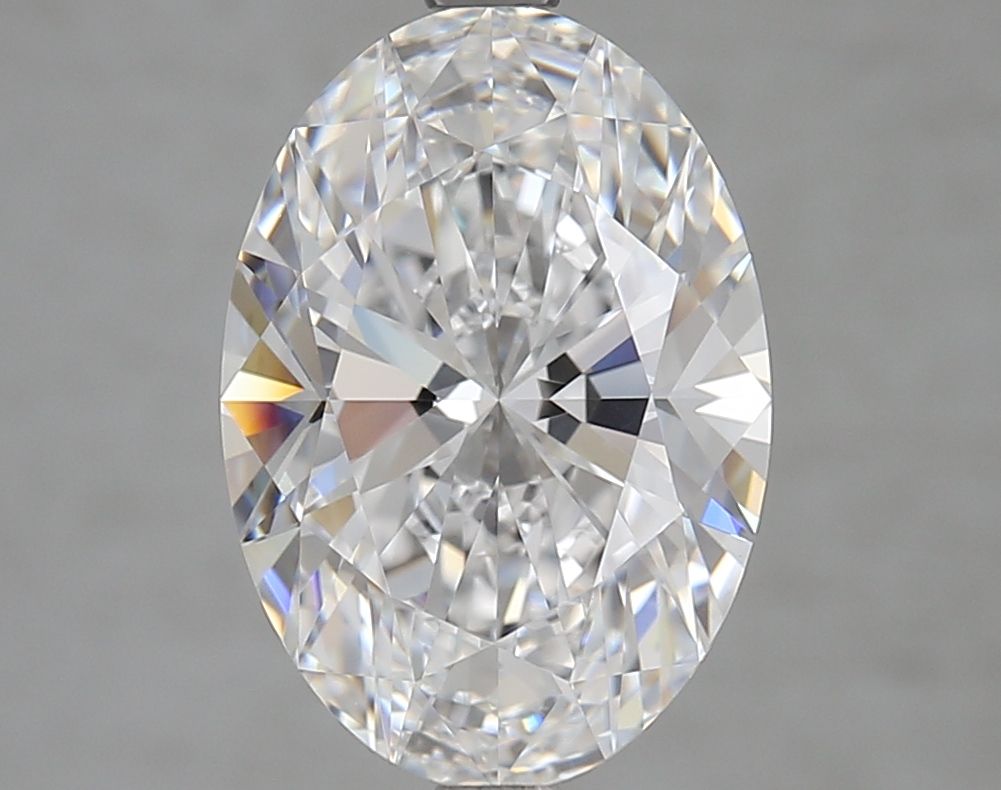 4.07 ct. oval Lab Grown Diamond front image