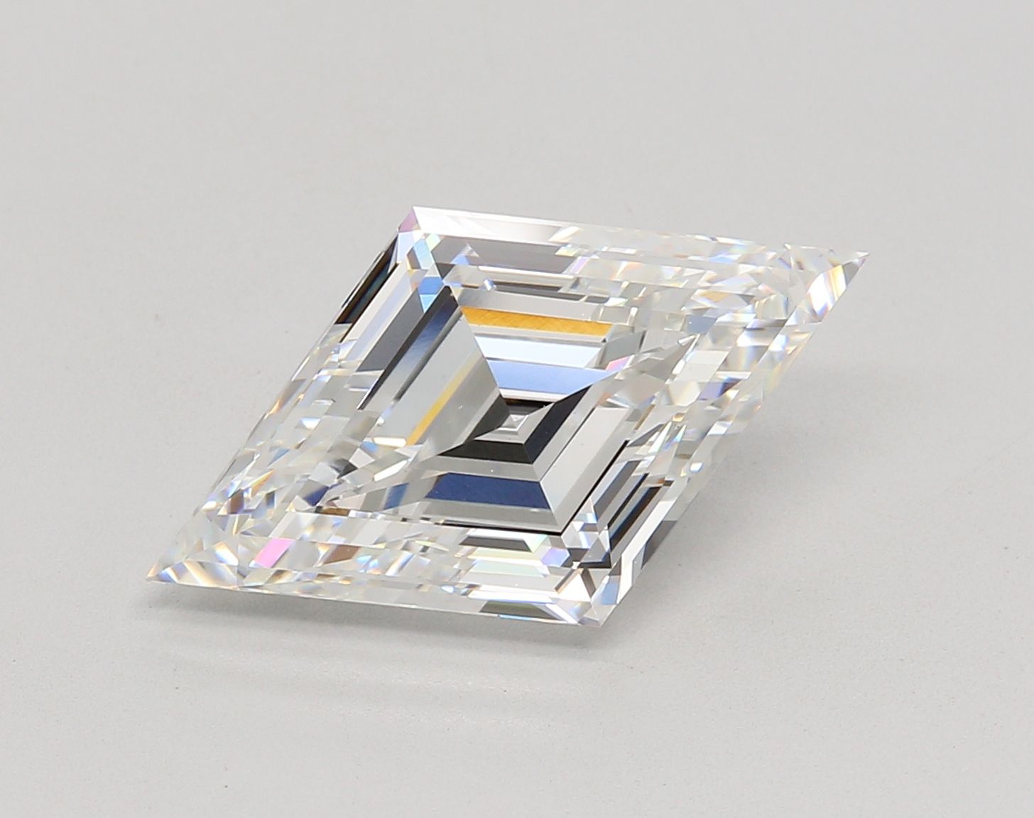 5.07 ct lab-grown Lozenge Diamond