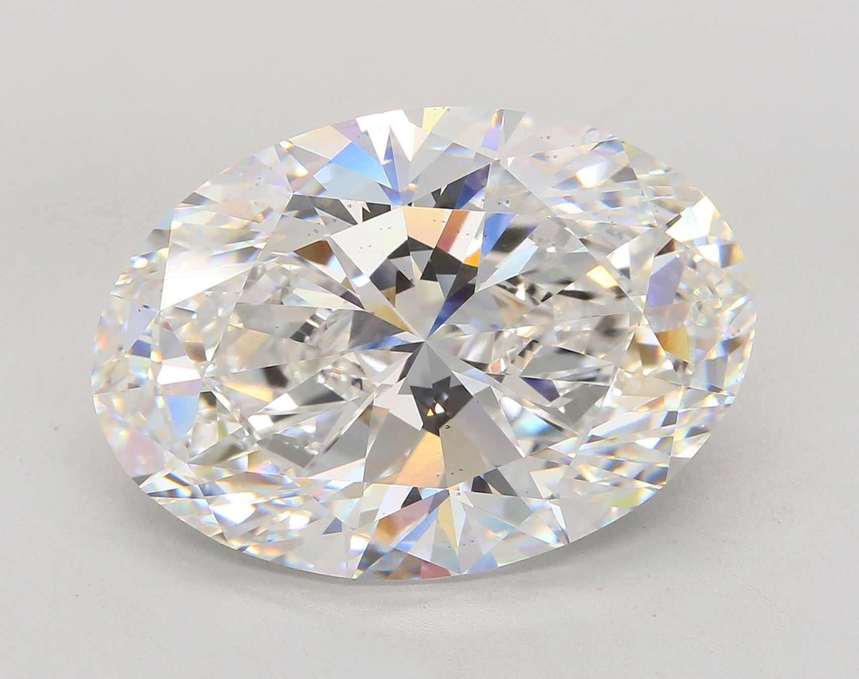 21.16 ct. oval Lab Grown Diamond front image