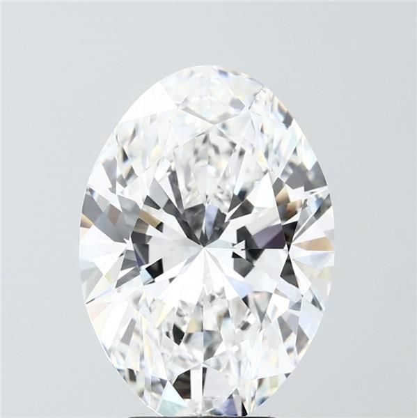 5.05 ct. oval Lab Grown Diamond front image