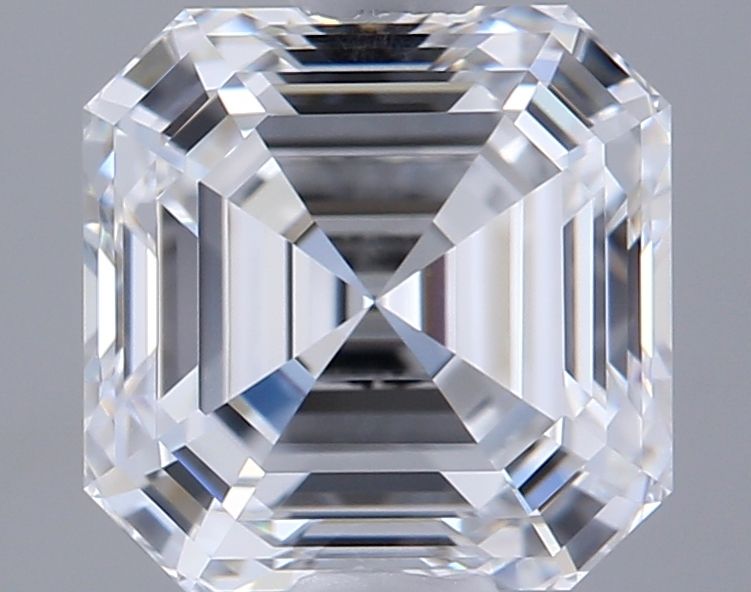 2.08 ct lab-grown Asscher Diamond