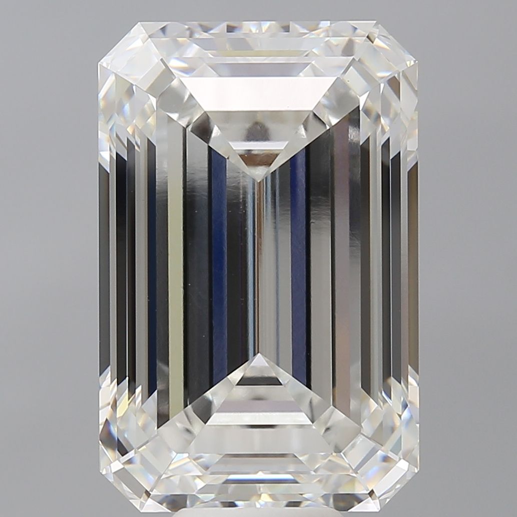 14.05 ct. emerald Lab Grown Diamond front image