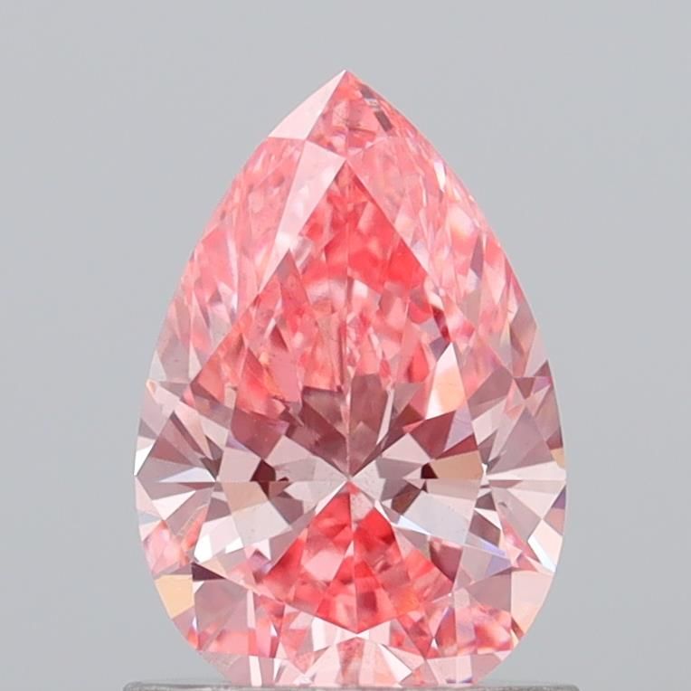 1.0 CT Fancy Vivid Pink PEAR