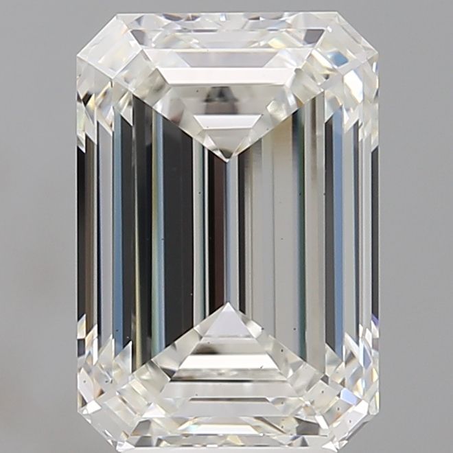 4.60 ct. emerald Lab Grown Diamond front image