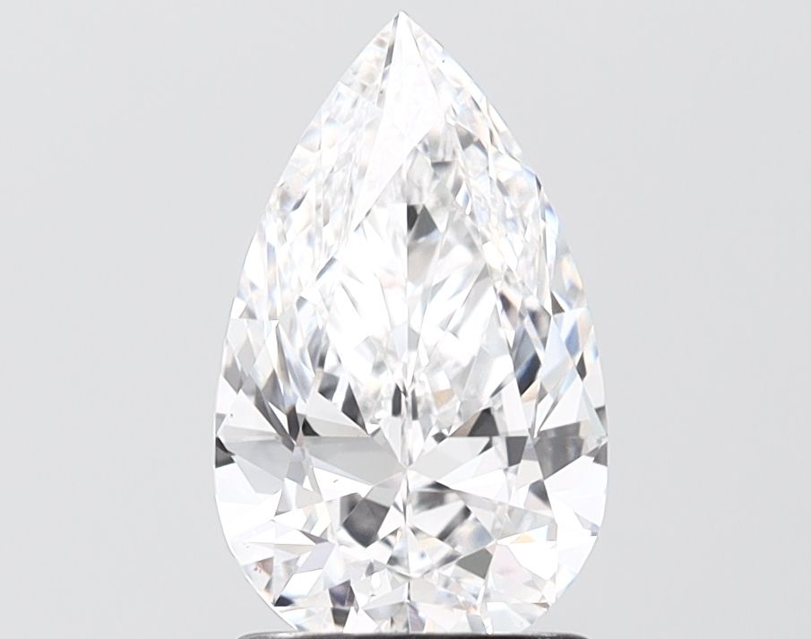 1.70 ct. pear Lab Grown Diamond front image