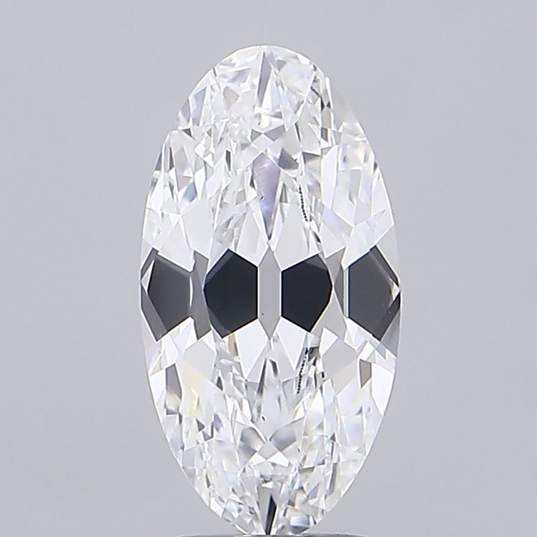4.02 ct. oval Lab Grown Diamond front image