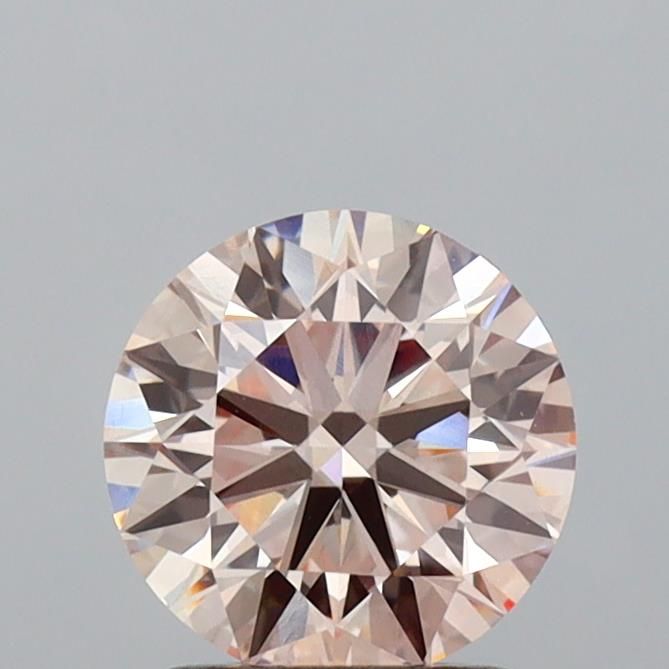 1.6 CT Fancy Light Brownish Pink ROUND