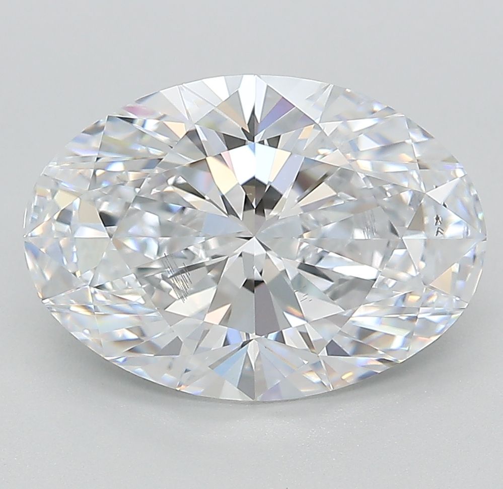 4.08 ct. oval Lab Grown Diamond front image