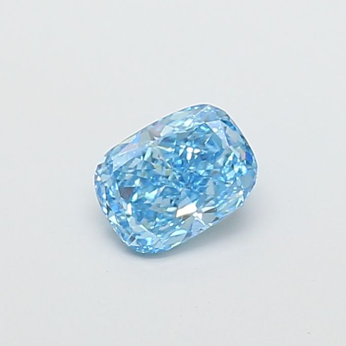 1.03 CT Fancy Vivid Blue CUSHION MODIFIED