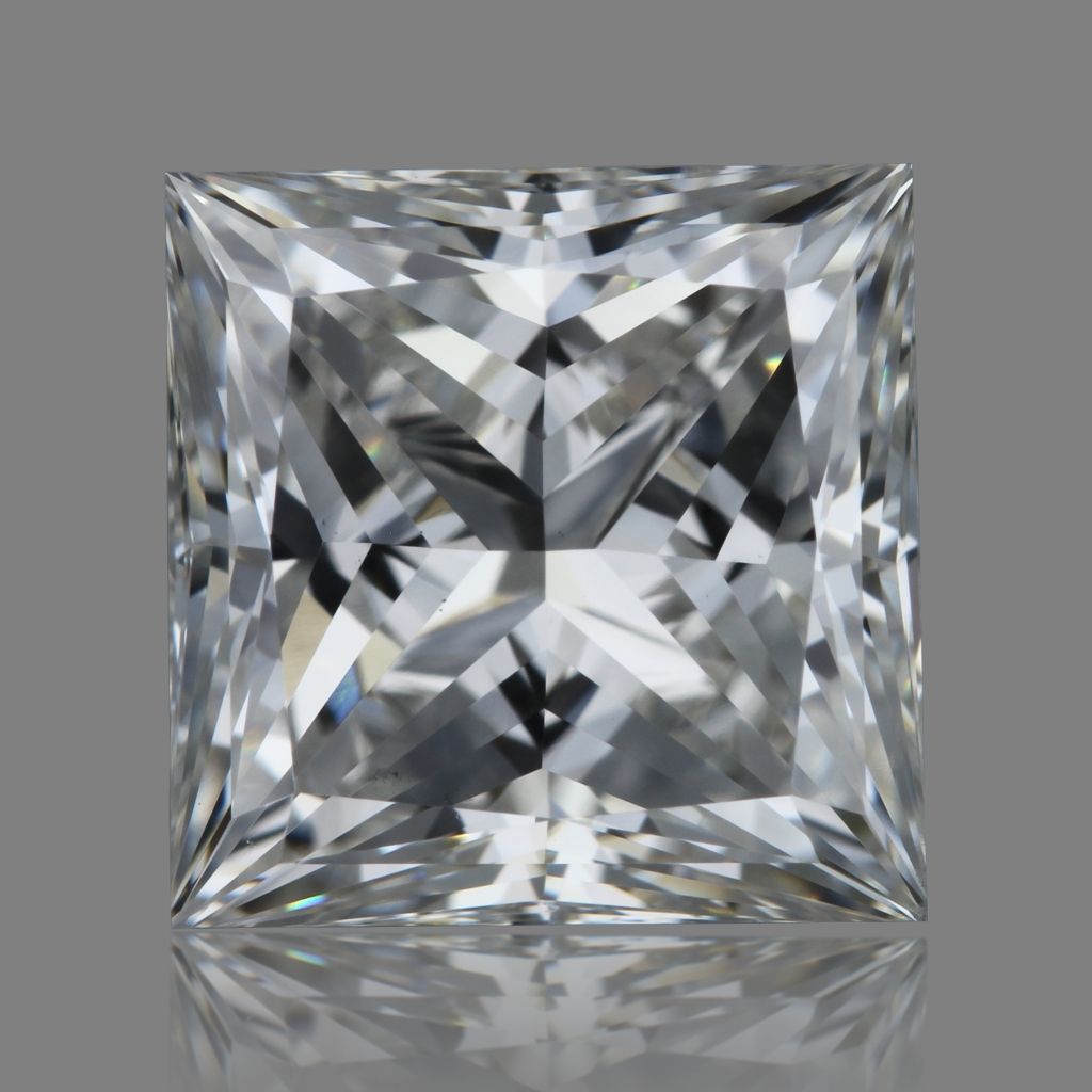 2.12 ct. princess Lab Grown Diamond front image