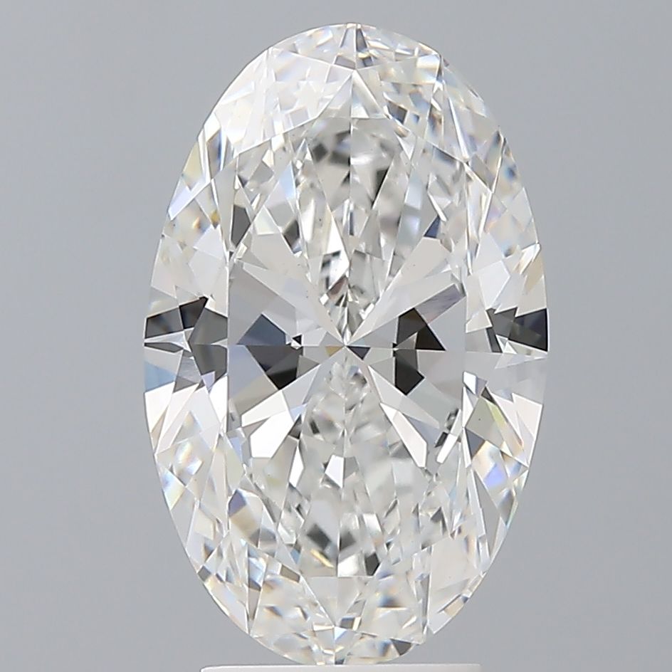 4.08 ct. oval Lab Grown Diamond front image