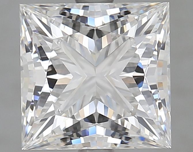 3.58 ct. princess Lab Grown Diamond front image
